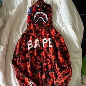 BAPE x XO hoodie